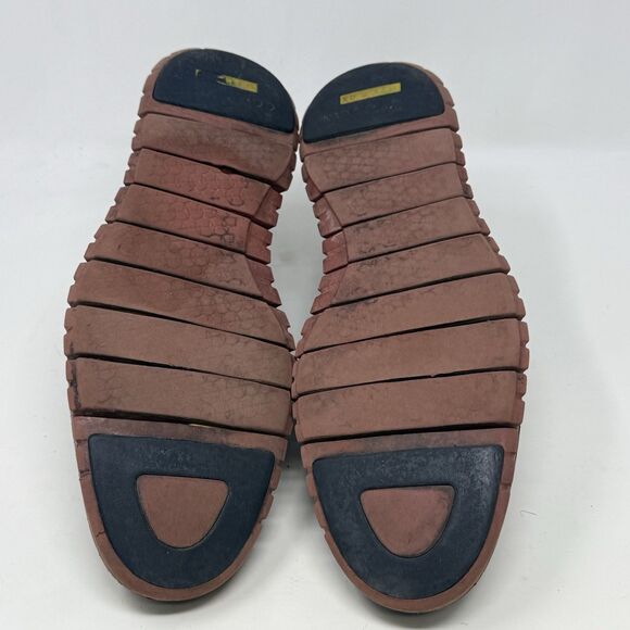 Cole Haan ZeroGrand Remastered Shoes Mens 10 M Blue Leather Wingtip No Stitch - Picture 13 of 16